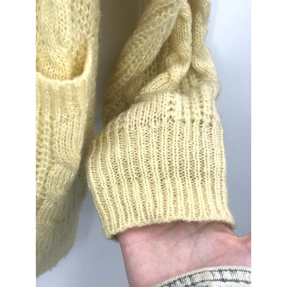 Vintage Adele Joyce Women's Front Buttons Cardigan Sweater Long Sleeves Granny - Picture 9 of 9